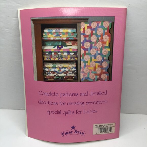 Vintage 1995 Sweet Dreams: Heirloom Quilts Babies Gordon Frost 17 Quilt Patterns - Picture 9 of 10